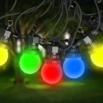 LED láncfény 10x 0.5W RGB LED izzók, 5m, 24V, IP44 Vedd meg most