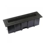 LED 6W (240lm) lépcsőfény, fekete, IP54, 4000K Kedvezmény