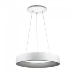 Legkelendőbb LED csillár TRIAC 30W, 2250lm, szabályozható, fehér, 3000K
