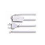 Solight flexo zsinór, 2x0.75mm2, fehér, lapos, 3m [PF13] Expressz szállítás