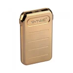 Power Bank 10,000 mAh, 2XUSB + USB-C, arany színben Különleges ajánlat