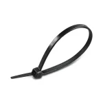 Kábelkötegelő 3.5x300mm, fekete, 100db csomagban [11170] Expressz szállítás