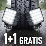Led Epistar munkafény 48W, 2100lm, 12/24V, IP67, 1+1 gratis! [L0081] Szuper ajánlat