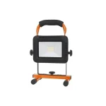 Solight LED reflektor, hordozható, újratölthető, 20W, 1600lm, narancssárga-fekete [WM-20W-DE] Olcsó