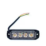 Szezonális akció LED figyelmeztető lámpa 4xLED, 12W, 4 üzemmód, 12/24V [L1892]