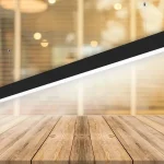 LED lineáris függesztett lámpatest 40W, 3270lm, SAMSUNG chip, fekete Rendeld meg most