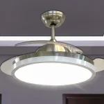 Biztonságos fizetés 30W-os mennyezeti ventilátor LED lámpával CCT távirányítóval, 3 lapáttal