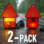 Gyors kiszállítás Lámpa szett mágnes + kábel 7,5m, háromszög/2-PACK! [L1070-Z]