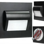 Rendeld meg most LED lépcsőházi lámpa Drako 1,5W, 30lm, 12V, fekete, 6000K [AD-OS-6164L6/B]