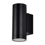 LED fali lámpa 2xGU10, IP54, fekete Expressz szállítás