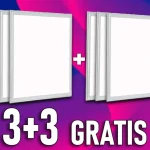 Prémium LED panel tápegységgel, 29W, 3960lm, 60x60cm, 3+3 gratis!