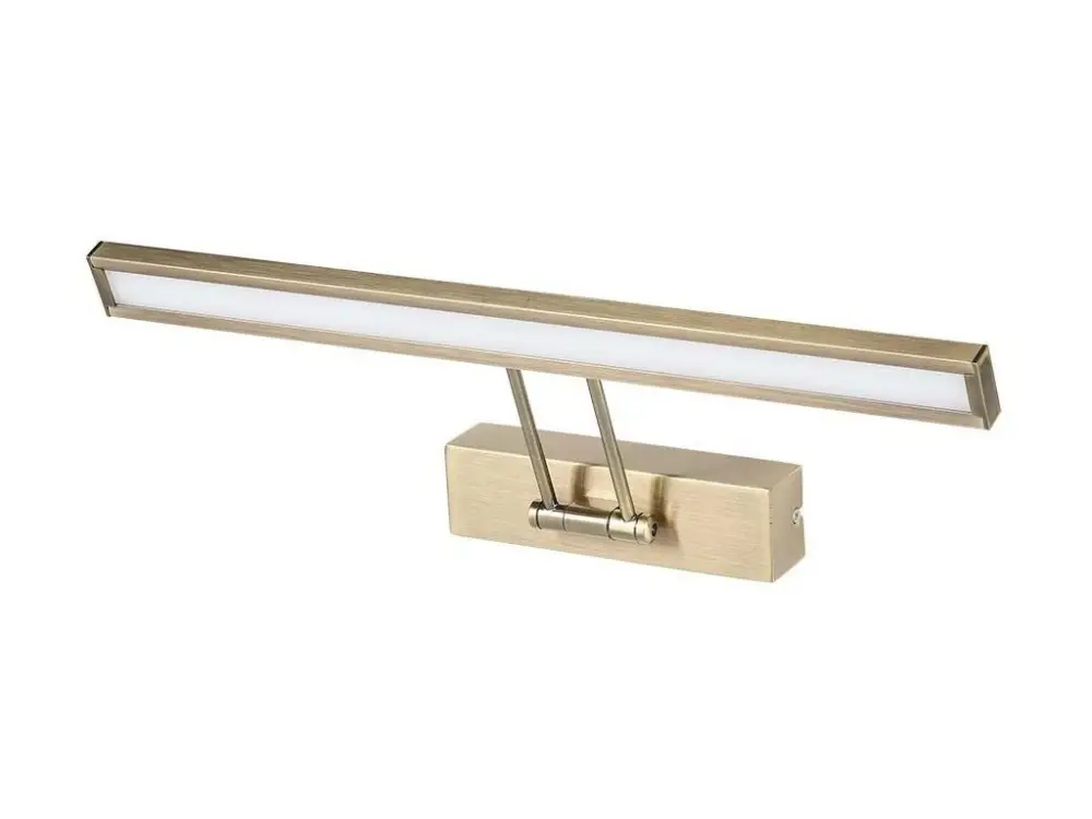 LED lámpa tükör felett/kép, 9W, 350lm, 45cm, arany, 3000K Rendeld meg most