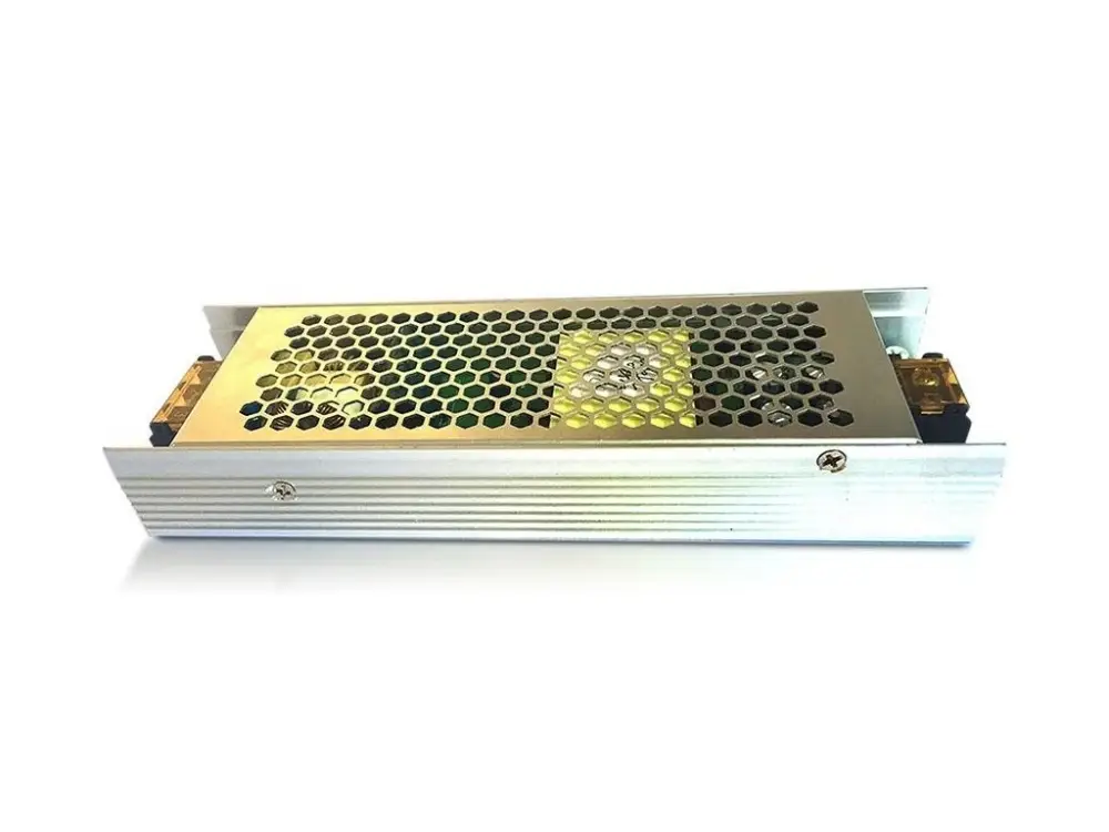 Outlet Fém hálózati adapter LED szalagokhoz, 150W, 6,5A, 24V, IP20
