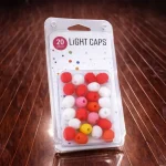 Szuper ajánlat LIGHT CAPS® keverék fehér+narancs+piros, 20 db egy csomagban