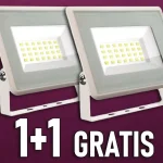LED reflektor 20W, 1650lm, fehér, 1+1 gratis! Legkelendőbb