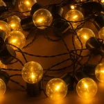 Utolsó esély LED láncdísz 25xLED, 2,4W, 3xAA, 8 funkciós, IP44, meleg fehér [X04251123]