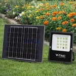 Végkiárusítás LED napelemes reflektor 6,7W napelemmel 12W, 1200LM, 10000mAh, 100°