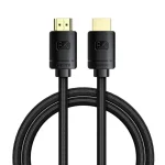 Biztonságos fizetés Baseus High Definition Series HDMI 2.1 kábel 8K 60Hz, 3D, HDR, 48Gbps, 1m fekete [CAKGQ-J01]