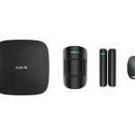 Ne maradj le AJAX StarterKit/B vezeték nélküli szett fekete (Hub + MotionProtect + DoorProtect + SpaceControl) [StarterKit/B 20287]