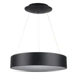 Akció LED csillár TRIAC 20W, 1500lm, szabályozható, fekete, IP20, 3000K