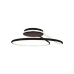 Design LED lámpa 54W, 5330lm, TRIAC, szabályozható, fekete, IP20, 4000K Árengedmény