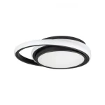 Legkelendőbb Design LED-es lámpatest 24W 2560LM fekete IP20 4000K