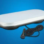 LED figyelmeztető lámpa 76W, 72LED, 3 üzemmód, mágnes, 12/24V, R10, R65, IP67 [BLK0051] Azonnal elérhető