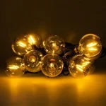Újdonság Forever Light LED izzó GOLD E12 G40 0.5W 24LM 3V, 6db csomag [RTV100384]