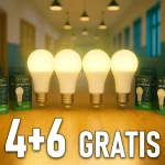 E27 LED izzó 15W, 1521LM, A65, 4+6 gratis! Ajánlat