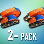 Szorítószíj racsnival, szíj szélessége 25mm, hossza 5m/2-PACK! [AKC4805] Legjobb ár