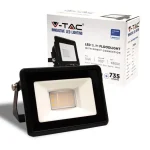 Különleges ajánlat LED spotlámpa közvetlen csatlakozással 10W, 735lm, 100°, SAMSUNG chip, IP65, fekete