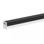 LED VONALAS LÁMPATEST 40W, 4300LM, 120°, IP20, FEKETE Végkiárusítás