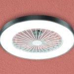 ACA mennyezeti SMART ventilátor 22 W, 6 sebesség, 50 dB, LED 36 W CCT, fekete [FANOKBL20G] Szuper akció