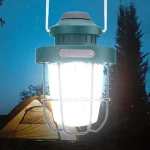 Prémium Kemping újratölthető LED lámpa 3W, 230lm, 2700K/6500k szabályozható, 2000mAh, USB-C, IP44