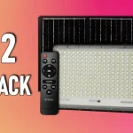 Expressz kézbesítés LED REFLEKTOR NAPELEMES PANELLEL 30W, 2600LM, IP65, 20000MAH/2-PACK!
