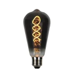 Azonnal elérhető LED LINE® DIMMELHETŐ, RETRO LED IZZÓ E27, 4W, 150LM, ST64, ULTRA-FÉNYES 1800K, FEKETE [202412]
