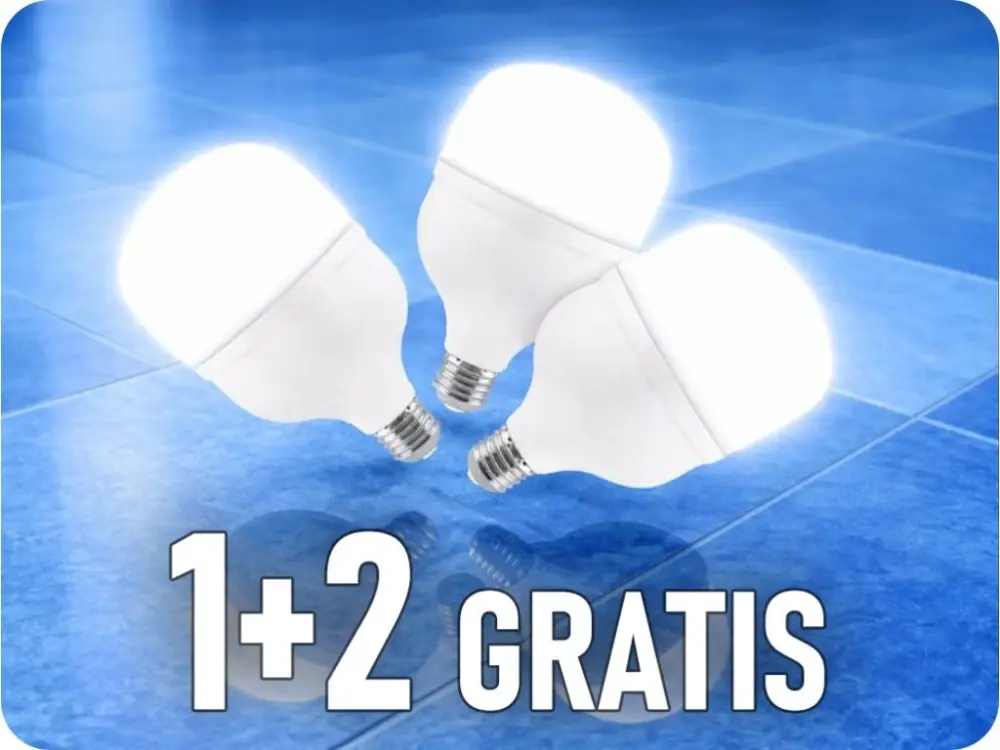 LED IZZÓ E27 T160, 60W, 6600lm, 160°, IP20, 1+2 gratis! Legnépszerűbb