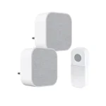 SOLIGHT SET 2X VEZETÉK NÉLKÜLI AJTÓCSENGŐ, 180M, FEHÉR [1L74DZ] Prémium