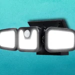 KAMAR LED SOLÁR LÁMPA PIR ÉRZÉKELŐVEL, 300LM, TARTOMÁNY 5M, 2400MAH, 6000-6500K [LA0400] Vedd meg most