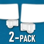 LED keret nélküli reflektor PIR érzékelővel 30W, 2200lm, 4000K, fehér/2-PACK! [AD-NL-6148WLR4] Akció