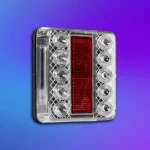 KAMAR LED HÁTSÓ LÁMPA 4 FUNKCIÓS, 3.3W, 12V, R10, R148, R150, IP67, CSAVAROS RÖGZÍTÉS [L1964] Vedd meg most