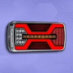 LED HÁTSÓLÁMPA X-SPIDER 6 FUNKCIÓS, R10, R148, R150, IP67, CSAVAROS RÖGZÍTÉS [L2425] Outlet