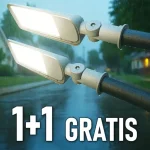 LED utcai lámpa állítható adapterrel 50W, 5740lm, 115°, SAMSUNG CHIP, 4000K, 1+1 gratis! Szezonális akció