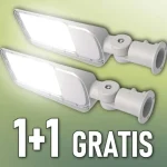 Alacsony ár LED utcai lámpa állítható adapterrel 30W, 3000lm, SAMSUNG CHIP, 1+1 gratis!