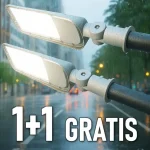 LED utcai lámpa állítható adapterrel 50W, 5000lm, SAMSUNG CHIP, 1+1 gratis! Akció