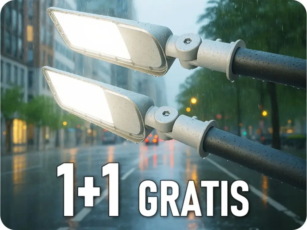 LED utcai lámpa állítható adapterrel 50W, 5000lm, SAMSUNG CHIP, 1+1 gratis! Akció
