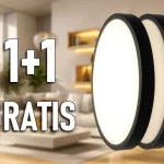 LED LÁMPÁK 36W, 3820LM, KEREK, FEKETE KERET, SAMSUNG CHIP, 1+1 gratis! Vedd meg most