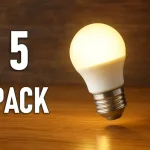 E27 LED izzó 6,5W, 600lm, G45/5-PACK! Vásárlói kedvenc