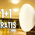 Bestseller LED mennyezeti lámpa 36W, 3900lm, csillag, színváltoztatás 3000K-6500K, 1+1 gratis!
