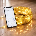 SMART LED dekorációs lánc 50m, 3,5W, 3000K, IP65 [ML61613] Exkluzív ajánlat